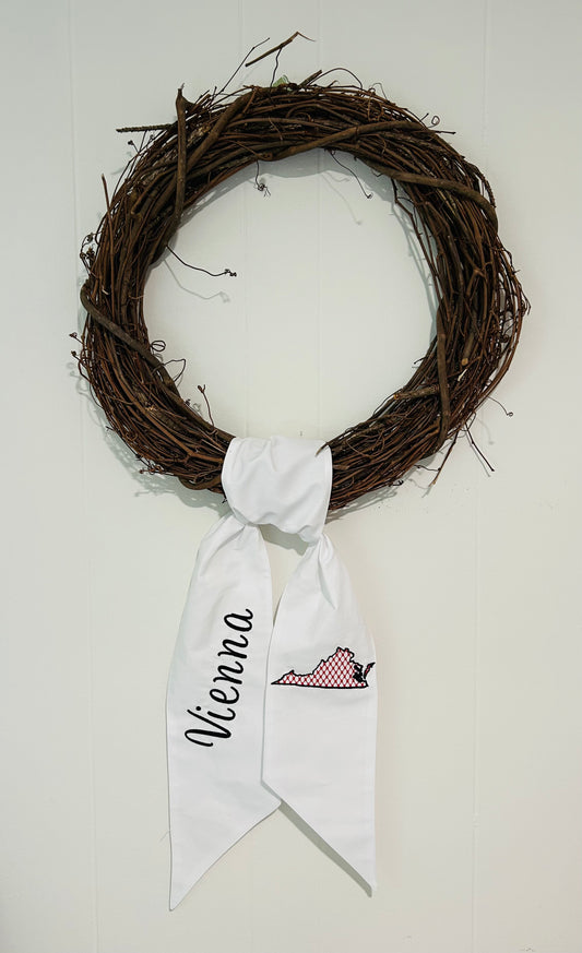Vienna Wreath Sash