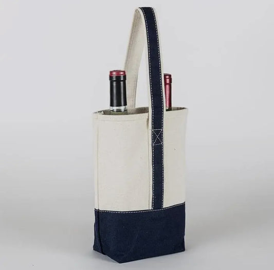 Two Bottle Wine Tote by ShoreBags