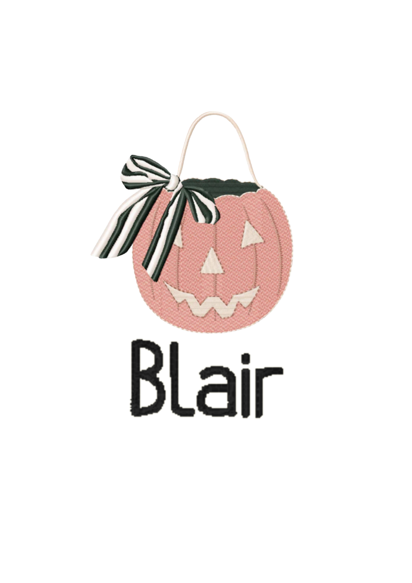 Seasonal Stitches - Pumpkin with Bow