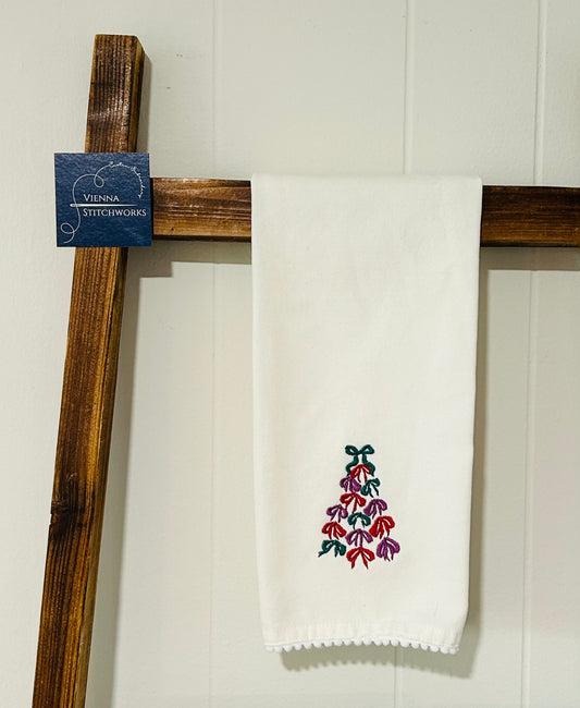 Bow Christmas Tree Kitchen Towel