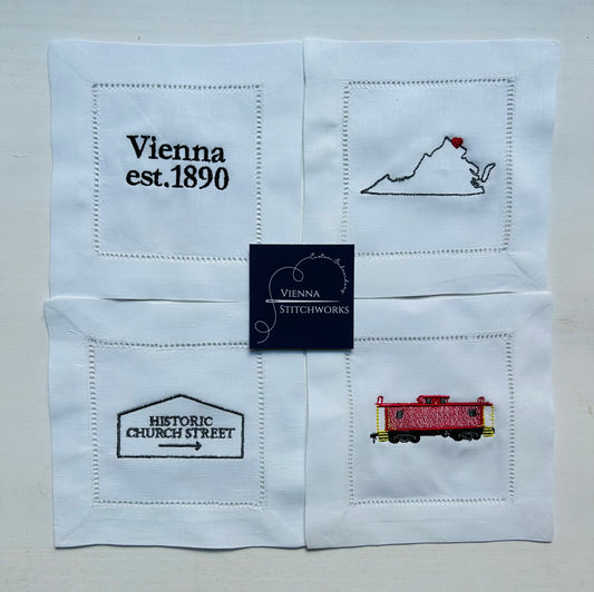 Vienna Cocktail Napkins