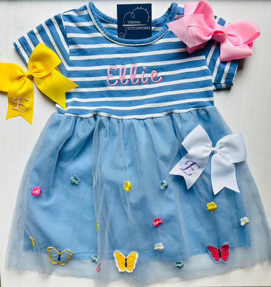 Initial Hair Bows