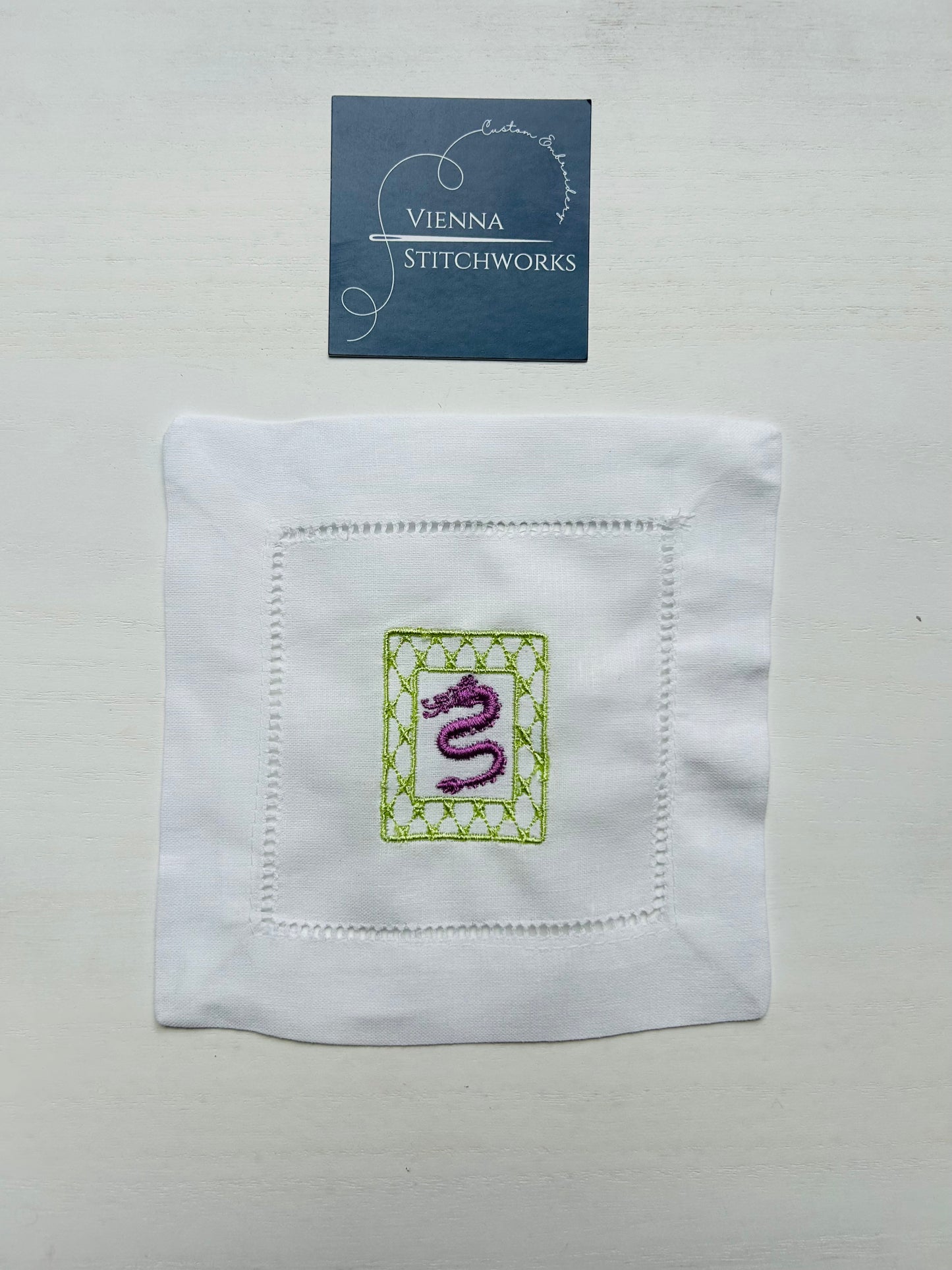 Mahjong Cocktail Napkins