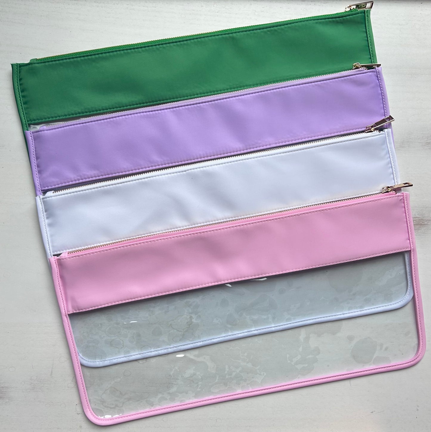 Mahjong - Clear Tile Pouch - Custom
