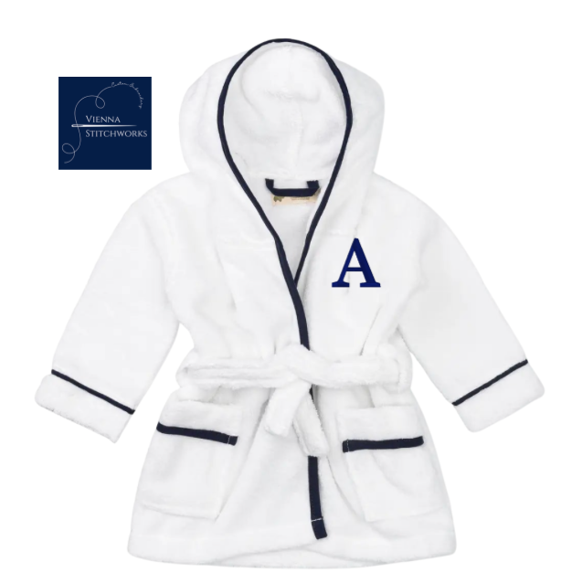 Kids' Terry Bathrobe by Monica and Andy