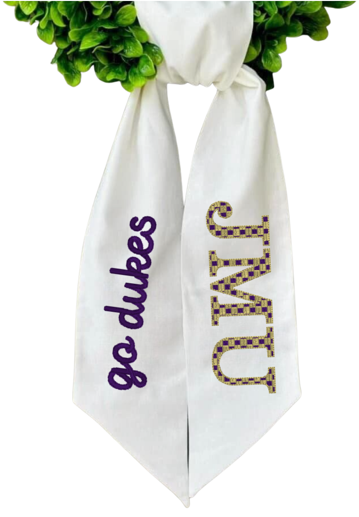 Virginia Collegiate Wreath Sash