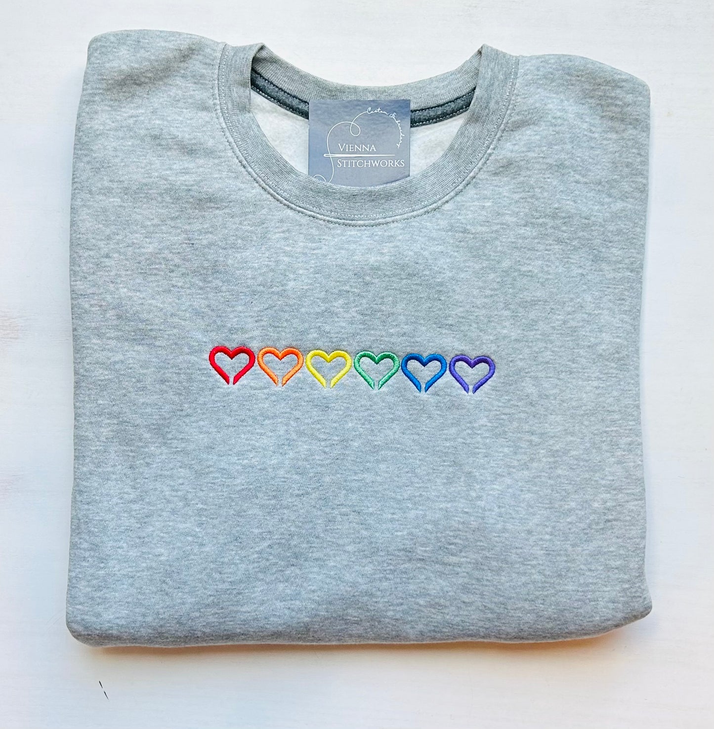 Rustic Love - Hearts Sweatshirt