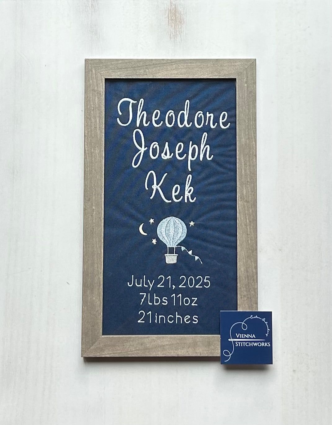 Keepsake Birth Announcement