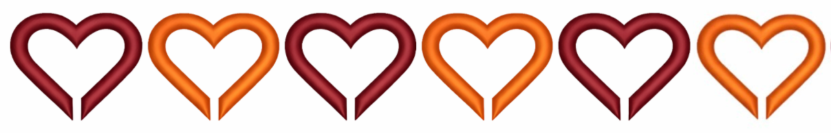 Rustic Love - Hearts Sweatshirt