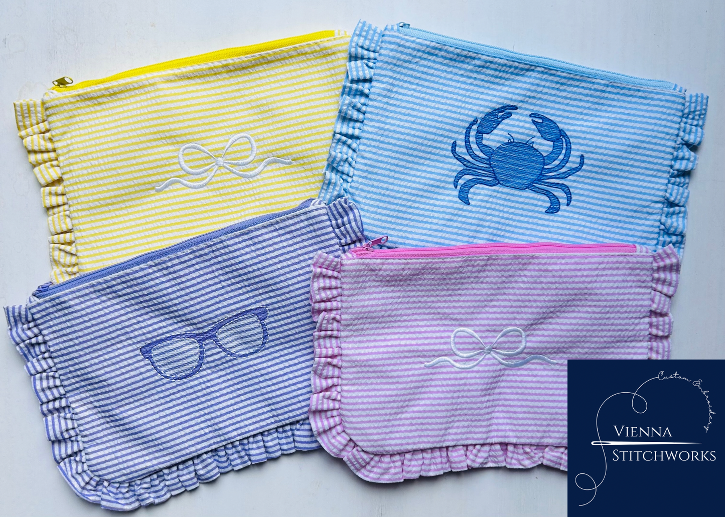 Ruffle Pouch